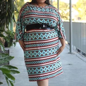 Caftan Midi Dress